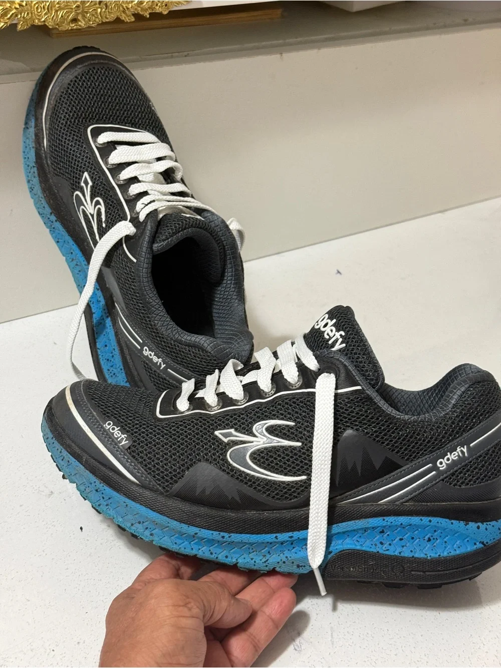 Mesh athletic walking shoes, Gravity Defyer G-Defy Mighty Walk